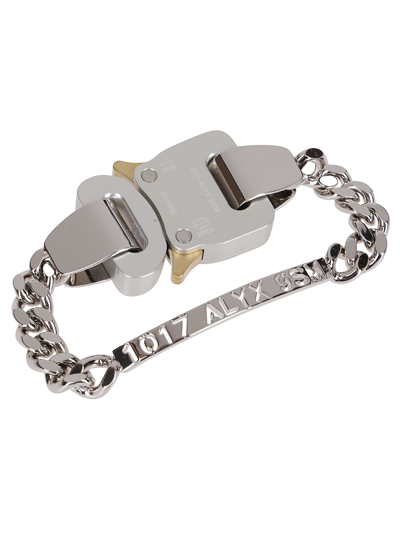 Shop Alyx Silver-tone Brass Chain Bracelt