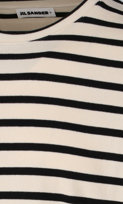 Shop Jil Sander Striped T-shirt