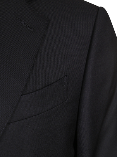 Shop Ermenegildo Zegna Black Wool Two-piece Suit In Nero