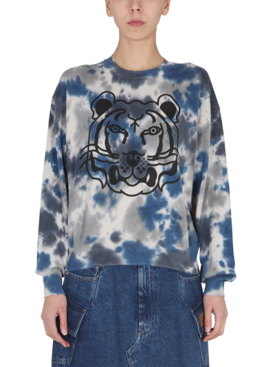 Shop Kenzo "tiger" Sweater In Multicolour