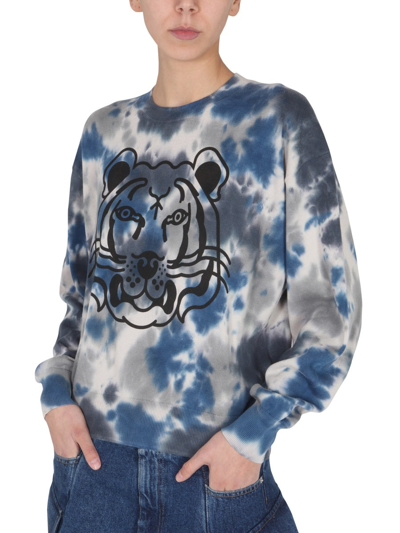 Shop Kenzo "tiger" Sweater In Multicolour