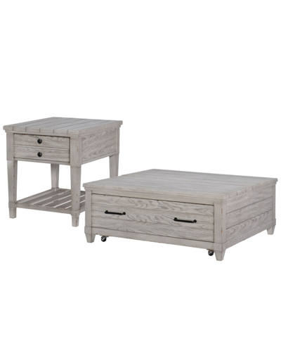 Shop Furniture Belhaven Cocktail Table With Lift Top Storage And 1 Drawer End Table