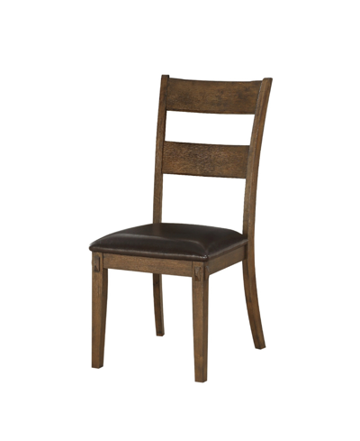 Shop Acme Furniture Nabirye Side Chairs, Set Of 2 In Brown