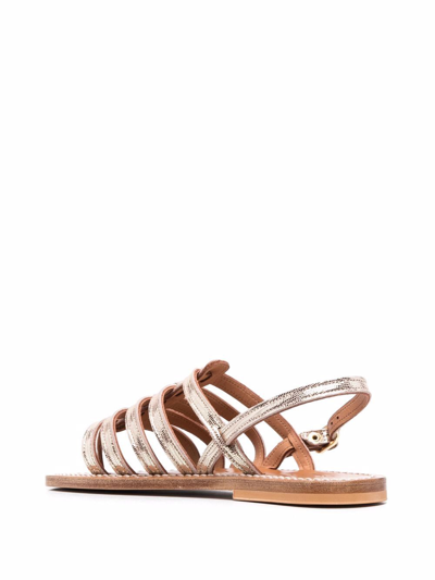 K.JACQUES HOMERE LEATHER SANDALS 