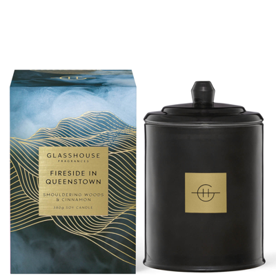 Shop Glasshouse Fragrances Fireside In Queenstown Candle 380g