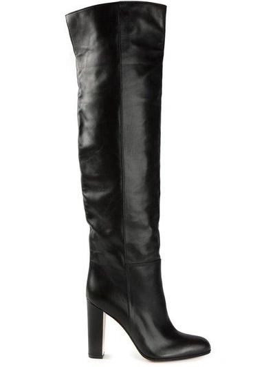 Shop Gianvito Rossi Knee High Boots