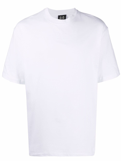 Shop 44 Label Group T-shirt Logo In Bianco