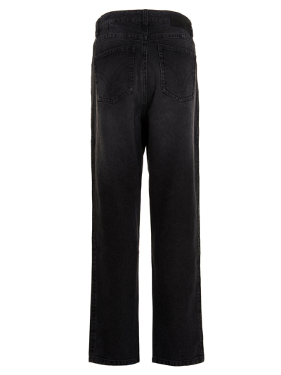 Shop Ami Alexandre Mattiussi Straight Leg Jeans In Black