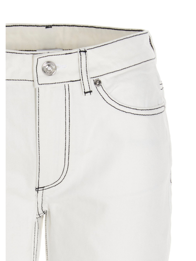 Shop Burberry 'marissa' Jeans In White