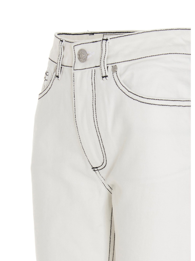 Shop Burberry 'marissa' Jeans In White