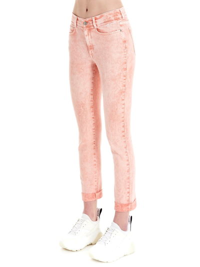 Shop Stella Mccartney 'skinny Boyfriend' Jeans In Pink