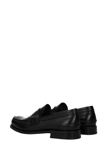 Shop Church's Loafers Pembrey Leather In Black