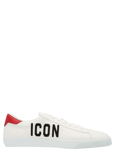 Shop Dsquared2 'icon' Sneakers In White