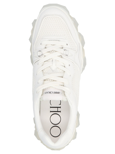 Shop Jimmy Choo 'diamon X Trainer' Sneakers In White