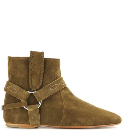 Shop Isabel Marant Étoile Ralf Suede Ankle Boots