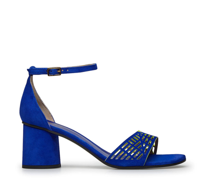 Shop Fabi Sandal In Bluette