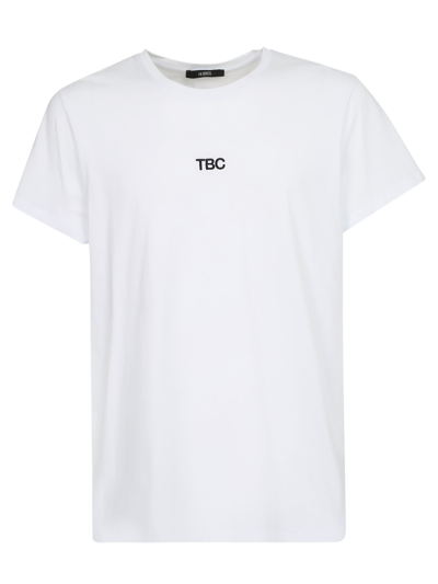14 Bros Logo-print T-shirt In White