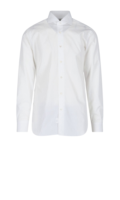 Shop Barba Napoli Shirt In White