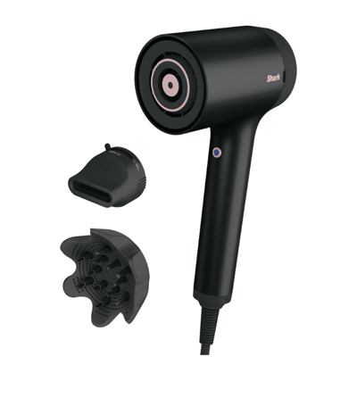 Shop Shark Style Iq Hairdryer And Styler In Black