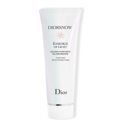 Shop Dior Snow Essence Of Light Purifying Brightening Foam (100g) In White