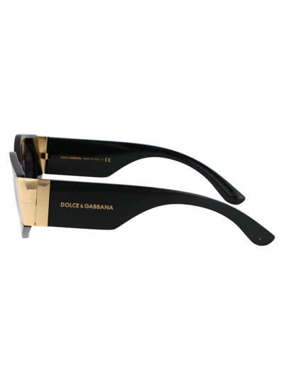Shop Dolce & Gabbana Sunglasses In 501/87 Black