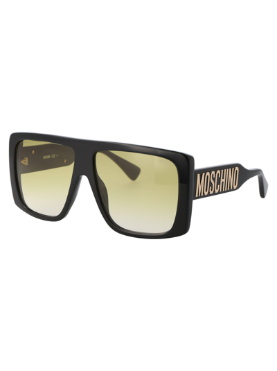 Moschino Eyewear Mos119/s Sunglasses In 80706 Black | ModeSens