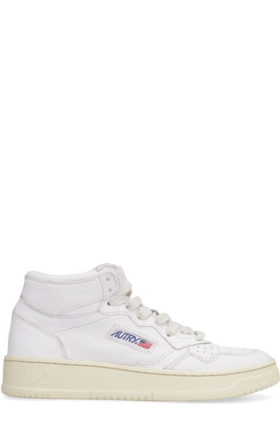 Shop Autry Medalist Mid In White