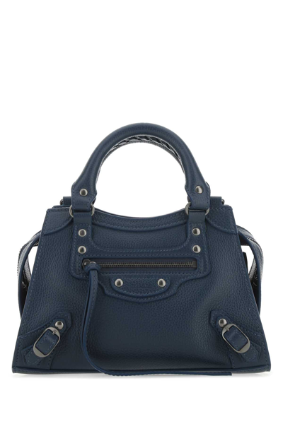 Shop Balenciaga Neo Classic City Mini Tote Bag In Blue
