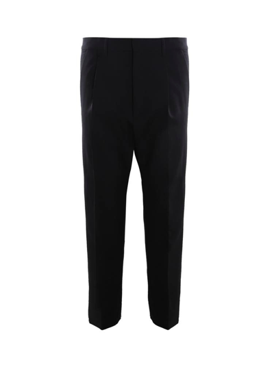 Shop Dsquared2 Straight Leg Tailored Trousers In Black