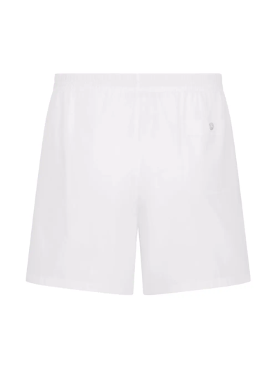 Shop Dolce & Gabbana Logo-tag Boxer Shorts In White