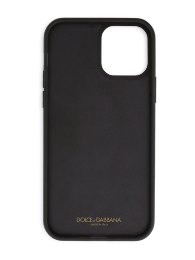 Shop Dolce & Gabbana Abstract Print Iphone Case In White