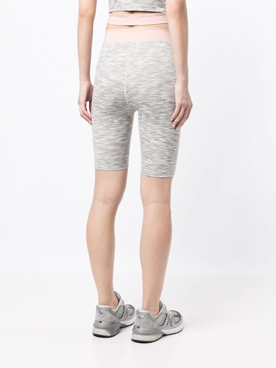 Onefifteen X Beyond The Radar Stretch-fit Cycling Shorts In Grey