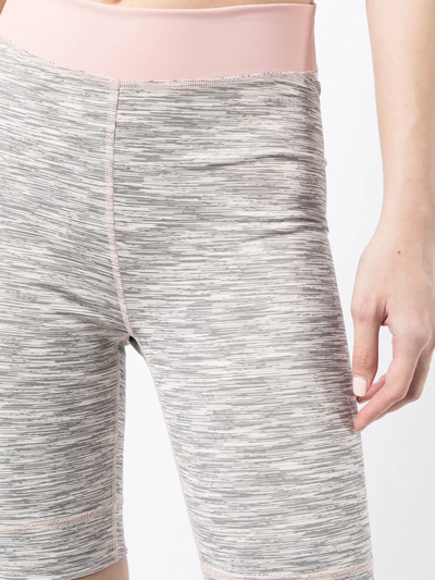 Onefifteen X Beyond The Radar Stretch-fit Cycling Shorts In Grey