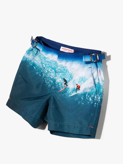 BEACH SURFERS 印花泳裤
