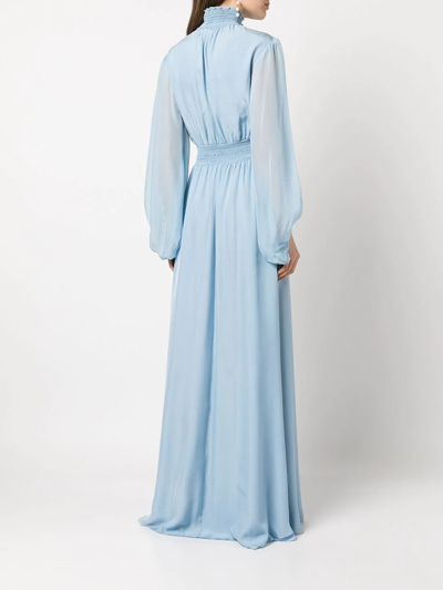 Sachin & Babi Beatrix Long Dress In Blue