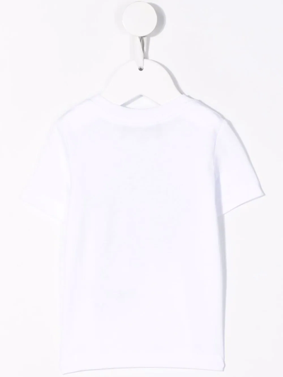 Dsquared2 Logo-print Cotton T-shirt In White
