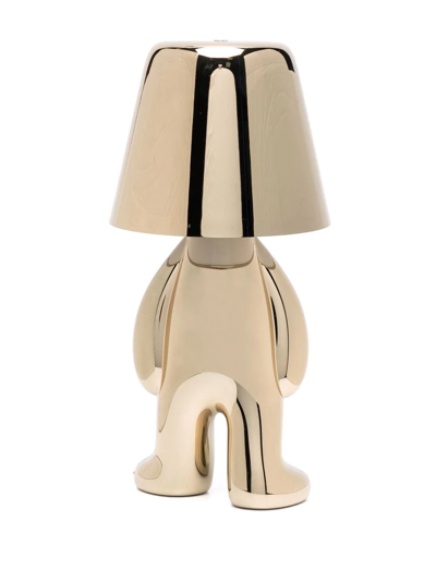 Qeeboo Golden Brothers Tom Table Lamp In Gold