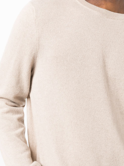 Shop The Row Crewneck Cashmere Jumper In Brown