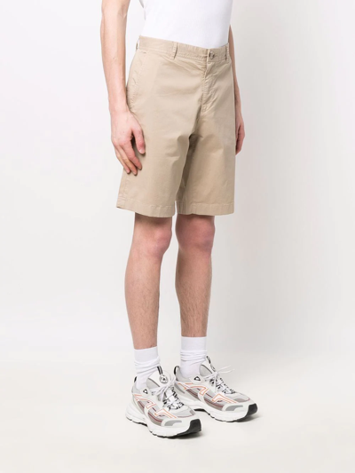 Shop Woolrich Classic Chino Shorts In Neutrals