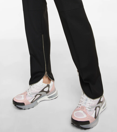 Shop Givenchy Giv 1 Tr Paneled Sneakers In White/pink