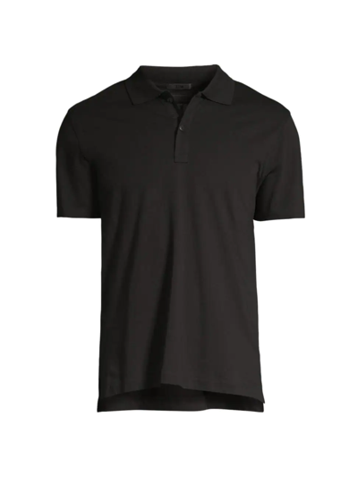 Shop Atm Anthony Thomas Melillo Men's Classic Jersey Slim-fit Polo In Black