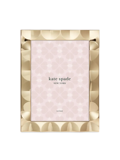 Shop Kate Spade South Street Scallop Frame In Gold