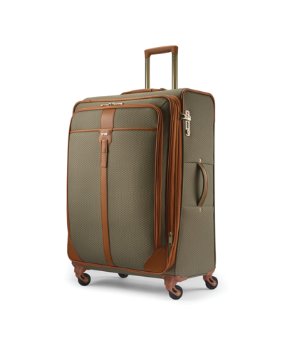 Shop Hartmann Luxe Ii 29" Long Journey Softside Expandable Check-in Spinner In Natural Tan