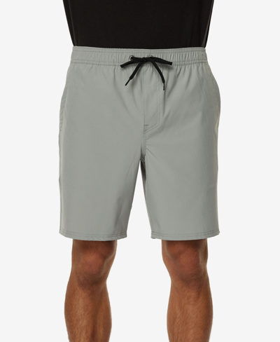 Shop O'neill Men's Reserve E-waist Shorts In Light Gray