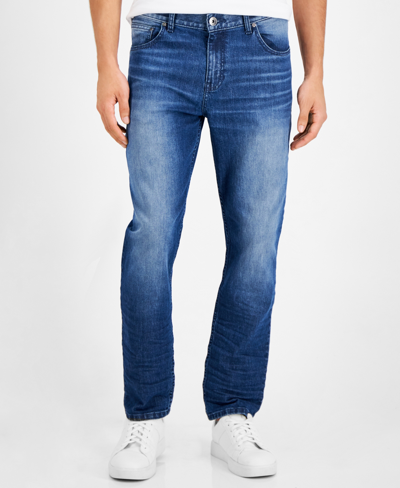 Shop Inc International Concepts Men's Wes Tapered Fit Jeans, Created For Macy's In Medium Wash