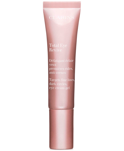 Shop Clarins Total Eye Revive Eye Cream Smooths Fine Lines, 0.5 Oz.