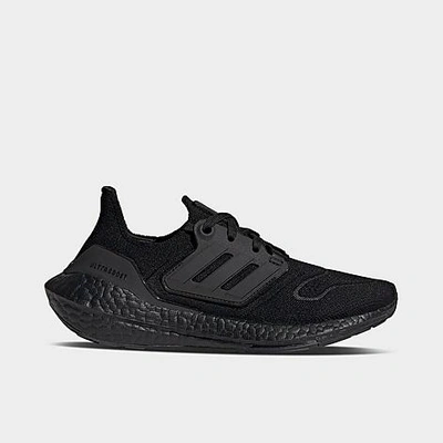 Shop Adidas Originals Adidas Big Kids' Ultraboost 22 J Running Shoes In Core Black/core Black/core Black
