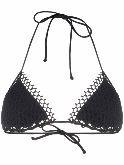Shop La Perla Etoile Triangle Bikini Top