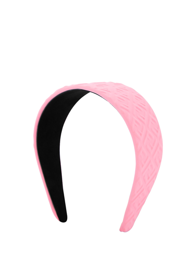 Shop Fendi Kids Hair Circlet For Girls In Fuchsia