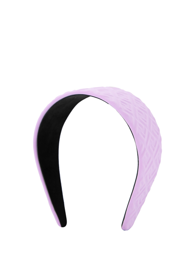 Shop Fendi Kids Hair Circlet For Girls In Purple
